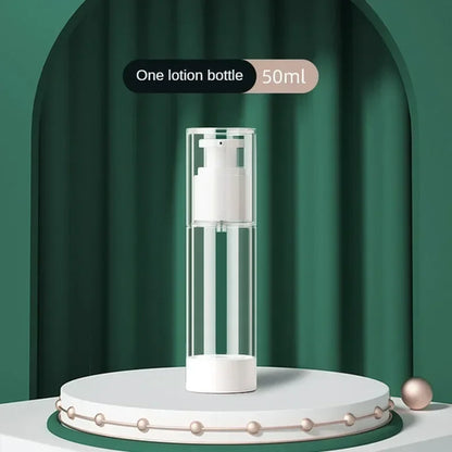 15ml 30ml 50ml 80ml 100ml Clear Airless Cosmetic Cream Pump Bottle