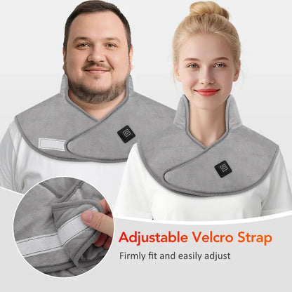 Electric Heating Shoulder Neck Pad USB Heated Back Wrap 3 Heat Level