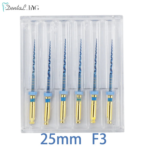 Dental SX-F3 Blue Files Nitinol Rotary Universal Engine Endodontic