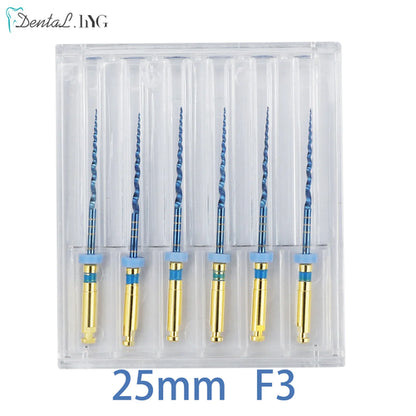 Dental SX-F3 Blue Files Nitinol Rotary Universal Engine Endodontic