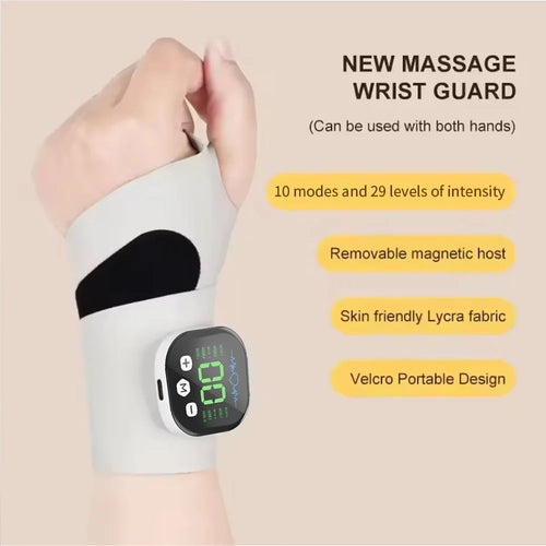 Electric Cordless Hand Wrist Massager Vibration Relieves Tenosynovitis