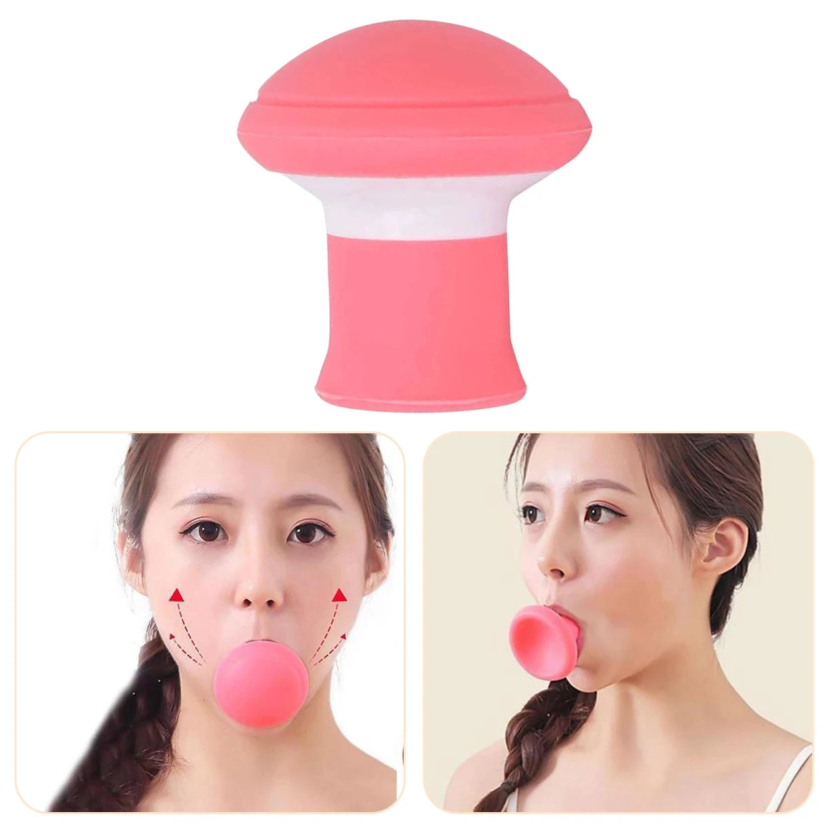 Silicone Thin Face Breathing Tool Jawline Jaw Muscle Exerciser Face