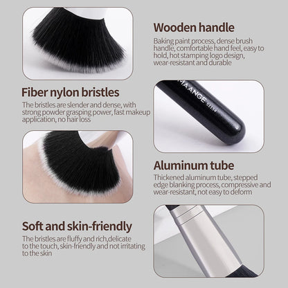 Maange 1PCS Makeup Brush with Box Foundation Concealer Powder Blush