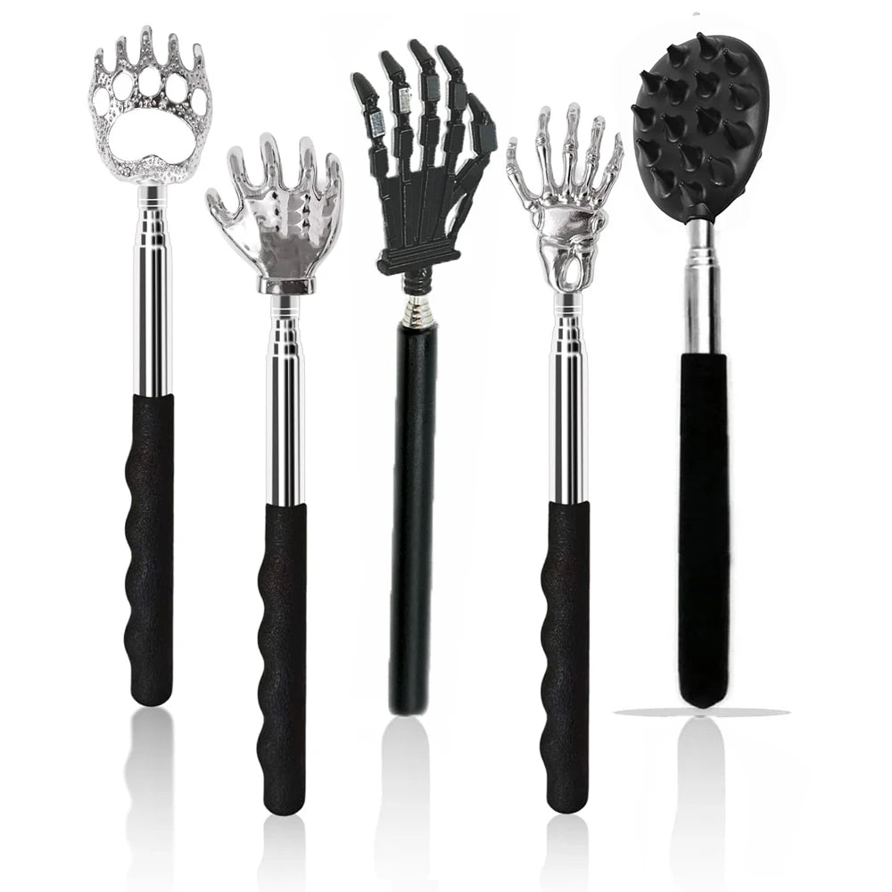 Telescopic Back Scratcher Ergonomic Back Scratchers Extendable Metal