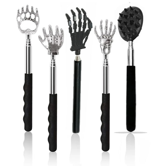 Telescopic Back Scratcher Ergonomic Back Scratchers Extendable Metal