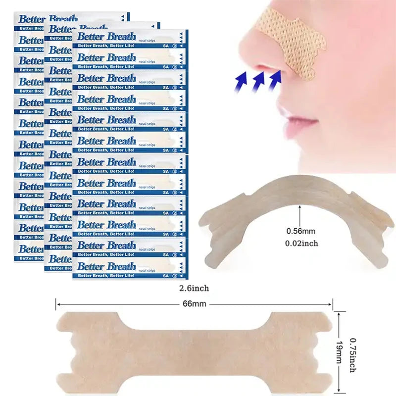 Breath Nasal Strips Ventilation Easier to Breathing Physical Expansion
