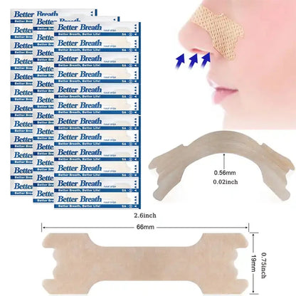 Breath Nasal Strips Ventilation Easier to Breathing Physical Expansion