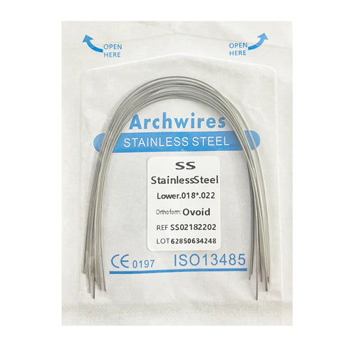 10pcs/Pack Dental Orthodontic Lingual Button Bottom Bondable Metal