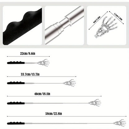 Telescopic Back Scratcher Ergonomic Back Scratchers Extendable Metal