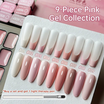 9 Colors Pink Patting Glue Smudge Canned High Saturation Popular