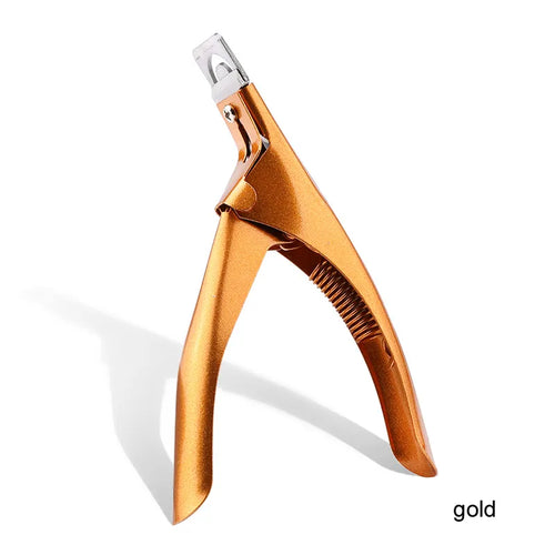 False Nail Clipper Manicure Clamp Clippers Special Type U Word Cut