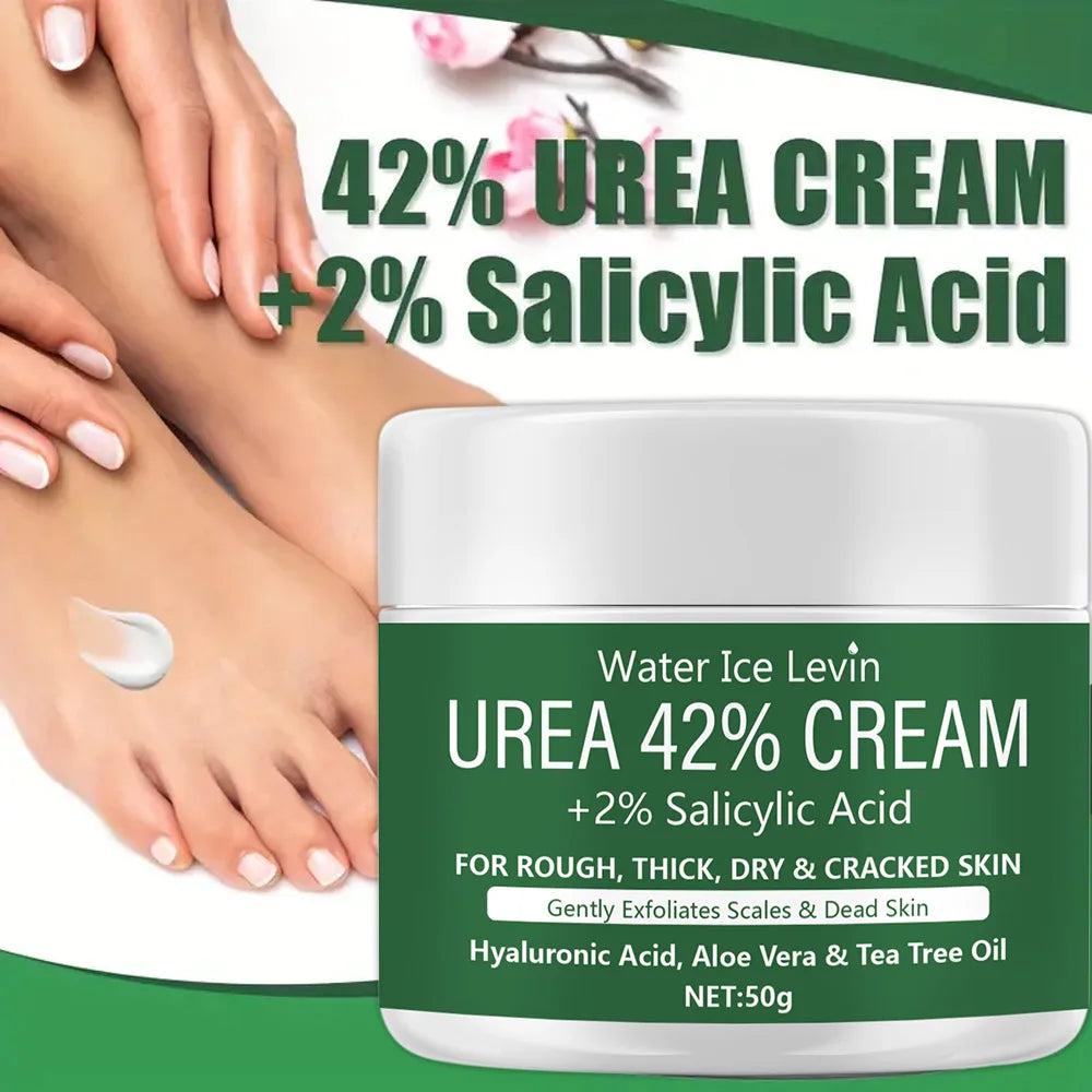 New 42% Urea Cream + 2% Salicylic acid Foot and hand Moisturizer, deep