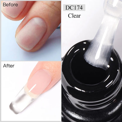 Mtssii 7ml Milky White Quick Extension Gel Nail Polish Nude Construct