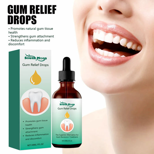 Gum Repair Drops Relieve Receding Gingival Swelling Gum Cleaning Care
