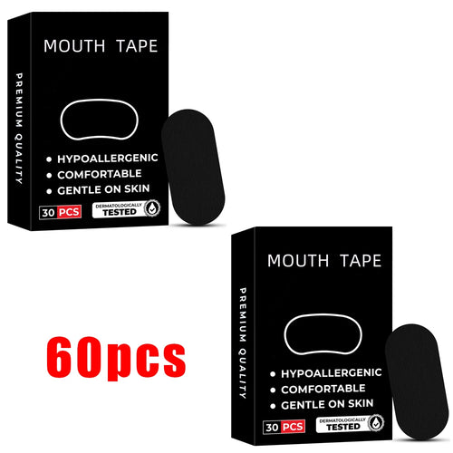 30/60/90Pcs Anti Snoring Sleep Mouth Tape Best Breathing Nasal Strips