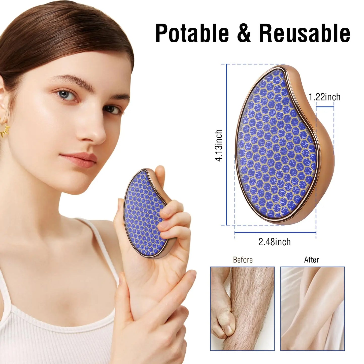 High Quality Nano Glass Heel Scraper  Feet Shower Foot  Scrubber