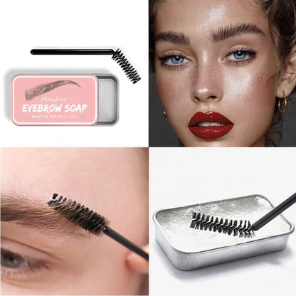 Eyebrow Styling Gel Molding Wax Waterproof Transparent Refreshing