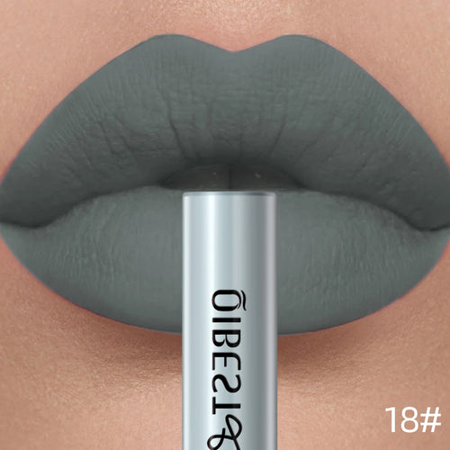 QIBEST Matte Liquid Lipstick Waterproof Long Lasting Velvet Lip Gloss