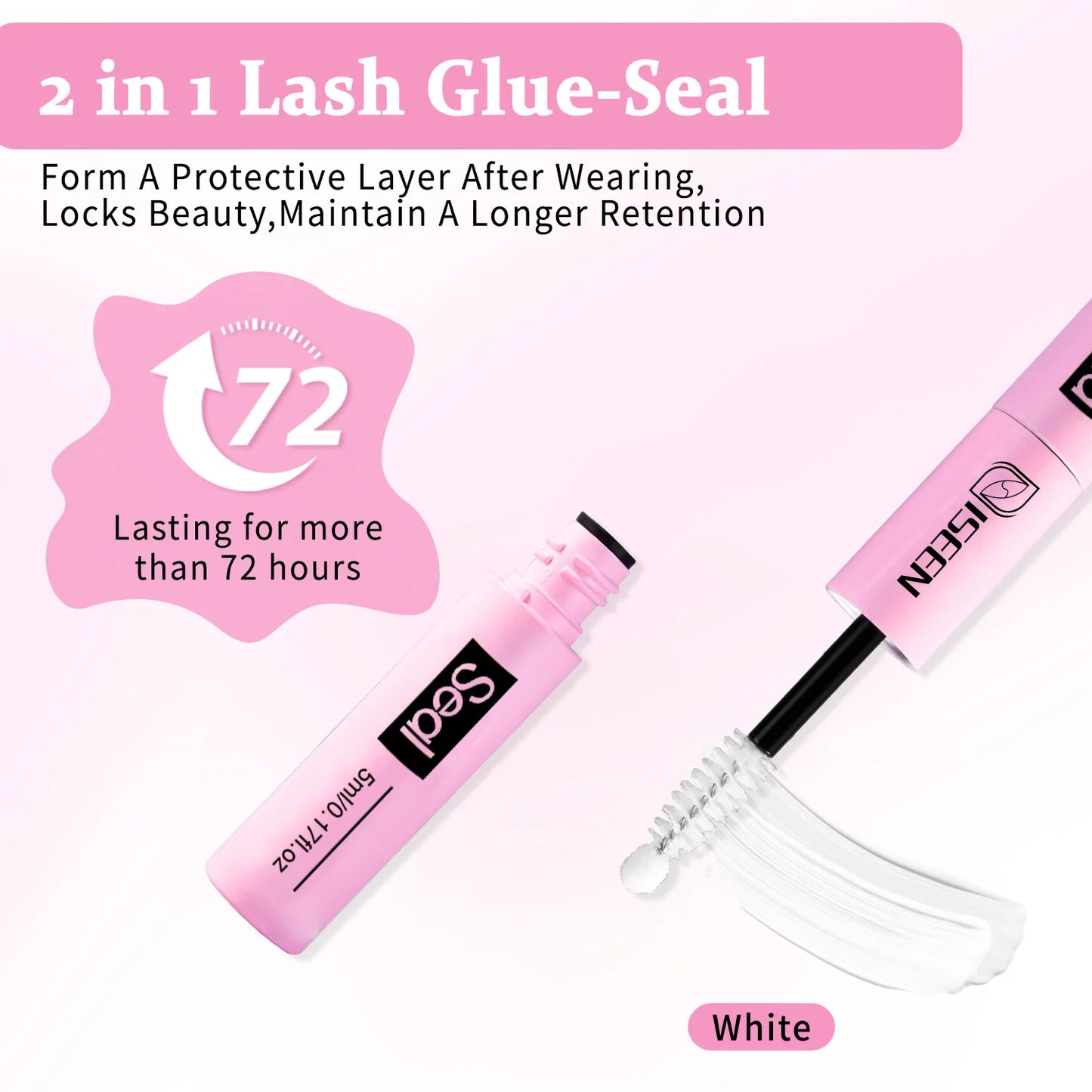 ISEEN Lash Bond and Seal 10ml for Lash Clusters Super Hold