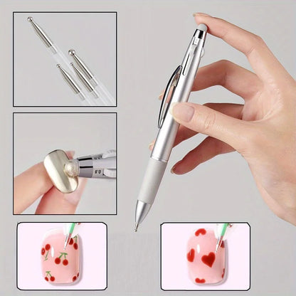 Nail Dotting Pen Nail Art Dotting Tools in Ballpoint Pen Design Nail