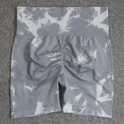 Seamless Tie Dye Sport Shorts