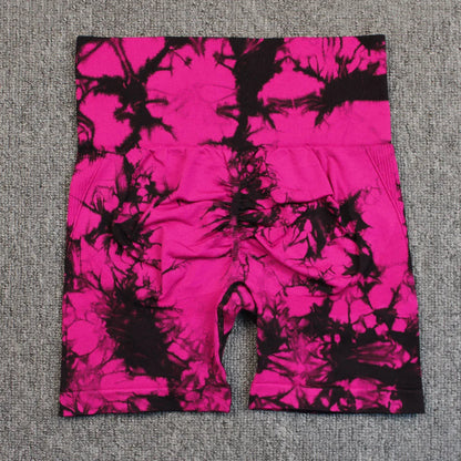 Seamless Tie Dye Sport Shorts