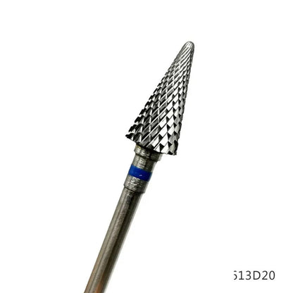 HYTOOS Cone Shape Nail Drill Bit Carbide Milling Cutter For Manicure