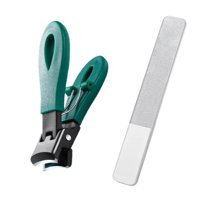 Portable Ultra Sharp Nail Clippers Stainless Steel Wide Jaw Opening
