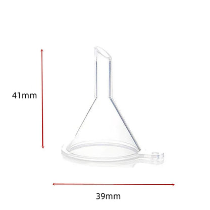 10Pcs Mini Funnel Filling Empty Bottle Packing Tool For Travel Plastic
