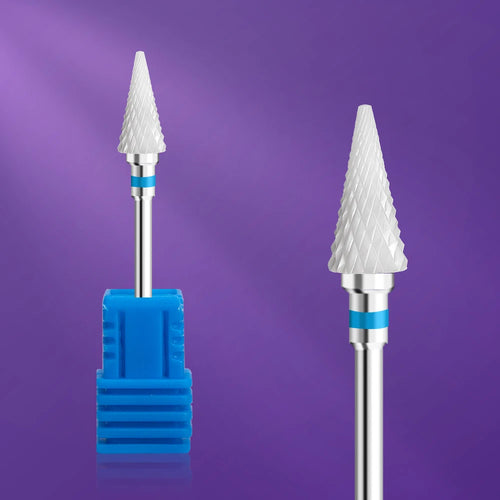 Ceramic Tungsten Carbide Nail Drill Bit Rotate Burr Milling Nail