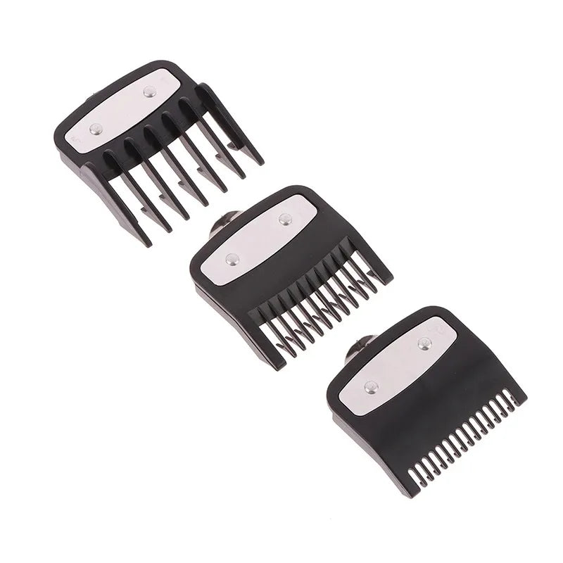 1.5mm 3mm 4.5mm 1Pcs Black Limit Comb Set Hair Clipper Guards Guide