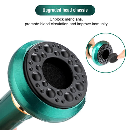 6 Gear Electric Cupping Massager Vacuum Suction Cup GuaSha Anti