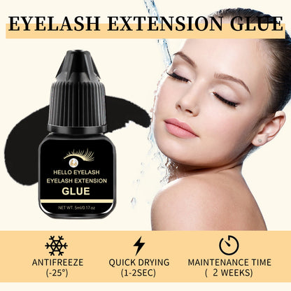 DIY 5ml Fast Drying Strong False Eye Lash Extension Glue Adhesive