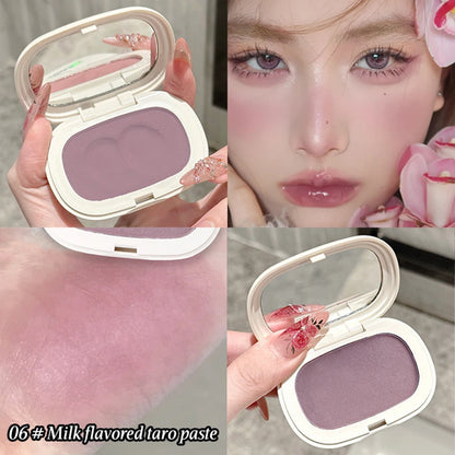 Single Color Blush Silky Texture High Color Rendering No Powder