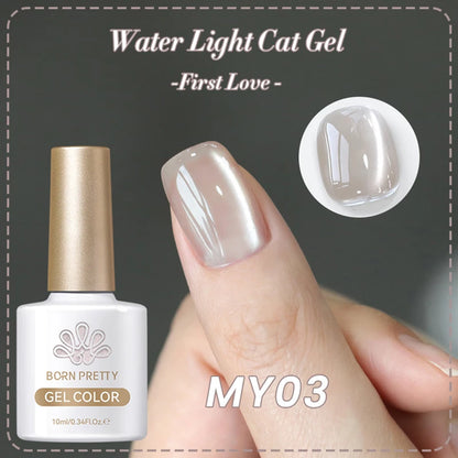 BORN PRETTY 10ml Water Light Cat Gel Ultra Shine Sparkling Glitter