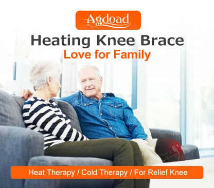 Electric Knee Heating Pad USB 3-gear Heated Knee Brace Support for