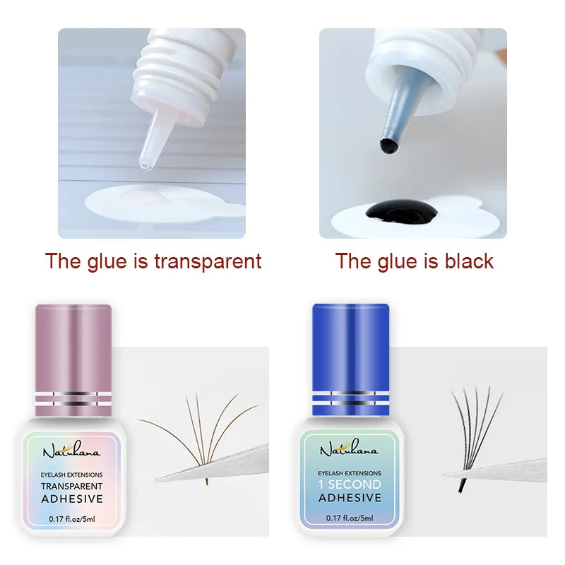 Professional 5ml 0.3S 0.5S 1S 2S 3S Eyelash Glue Fast Drying Strong