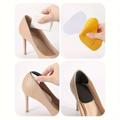 Double-Layer Thick T-Shaped Foam Heel Pad And Heel Cup - Soft,