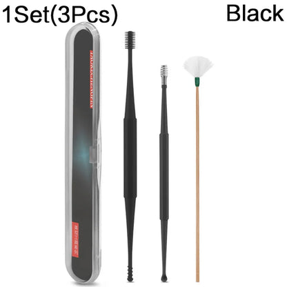 JJYY Soft Silicone Ear Pick Double-ended Earpick Ear Wax Curette