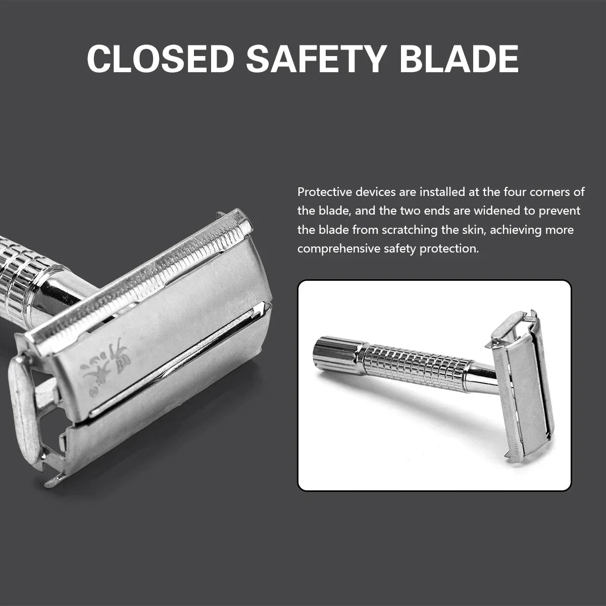 Double Edge Safety Razor for Unisex Safety Razor with a Delicate Box
