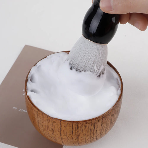 Beard Shaving Brush Makeup brushes 1pcs Wooden Handle Bristle Hair