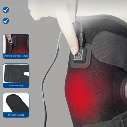 Electric Knee Pads USB Charging for Autumn and Winter Cold Protection