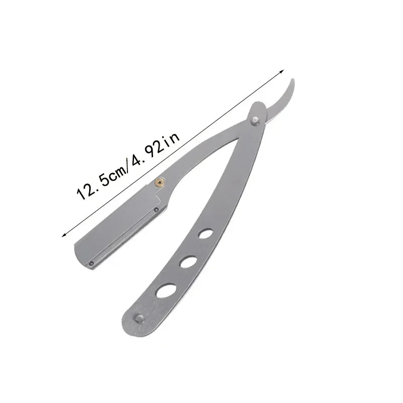 Shaver  Barber Edge Stainless Steel Razor Men Professional Manual