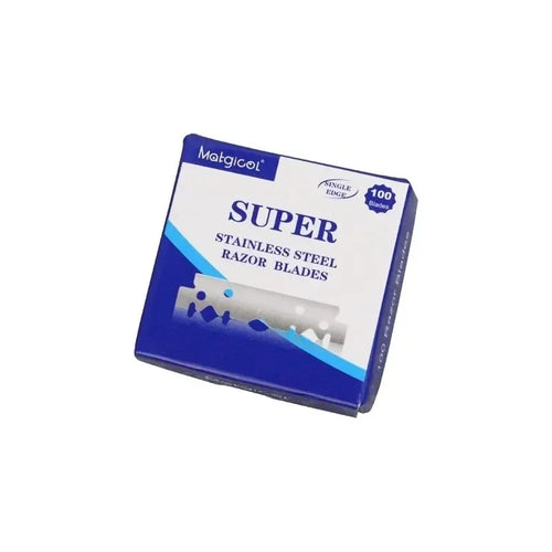 100PCS/Box Single-sided Razor Blade Stainless Steel Razor Blades Men