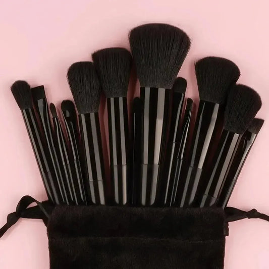 Makeup brush set, soft and fluffy, professional cosmetics foundation