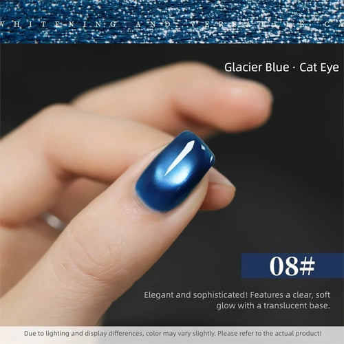MIANEL Blue Tears Cat Eye Series 3 Colors Unique Blue Color And