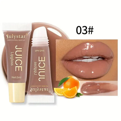 Watery Crystal Clear jelly Lip Oil Lip Balm Moisturizing And
