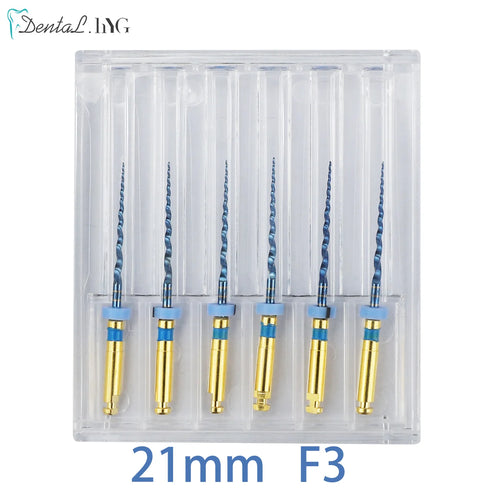 Dental SX-F3 Blue Files Nitinol Rotary Universal Engine Endodontic