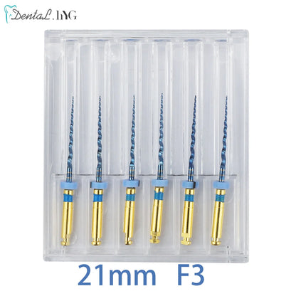 Dental SX-F3 Blue Files Nitinol Rotary Universal Engine Endodontic