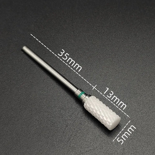 Ceramic Carbide Nail Drill Bit Rotate Burr Milling Nail Cutter Bits